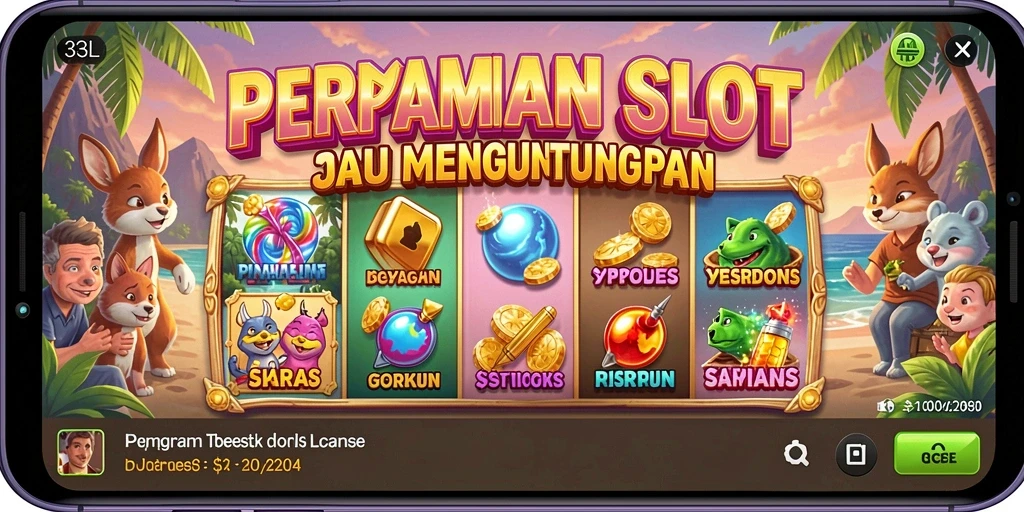 Tampilan gameplay menarik dari 33L yang penuh warna dan aksi.