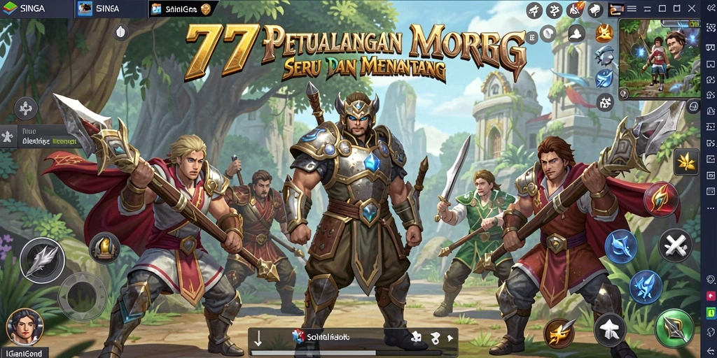 Gameplay menarik dari 77SINGA dengan aksi pertarungan seru.