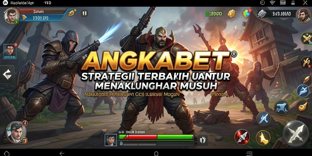 Tampilan gameplay ANGKABET yang mendebarkan dengan strategi yang mendalam.