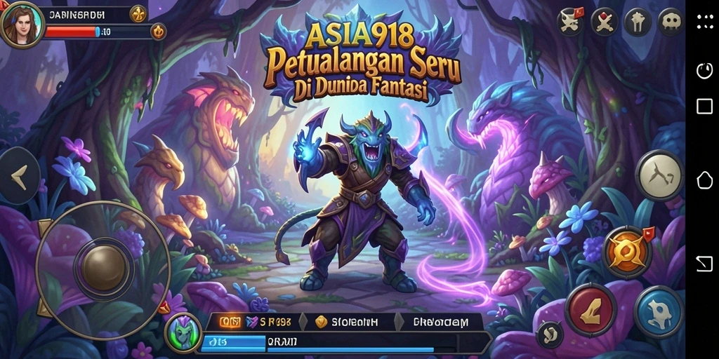 Tampilan gameplay menakjubkan dari ASIA918 yang penuh petualangan.