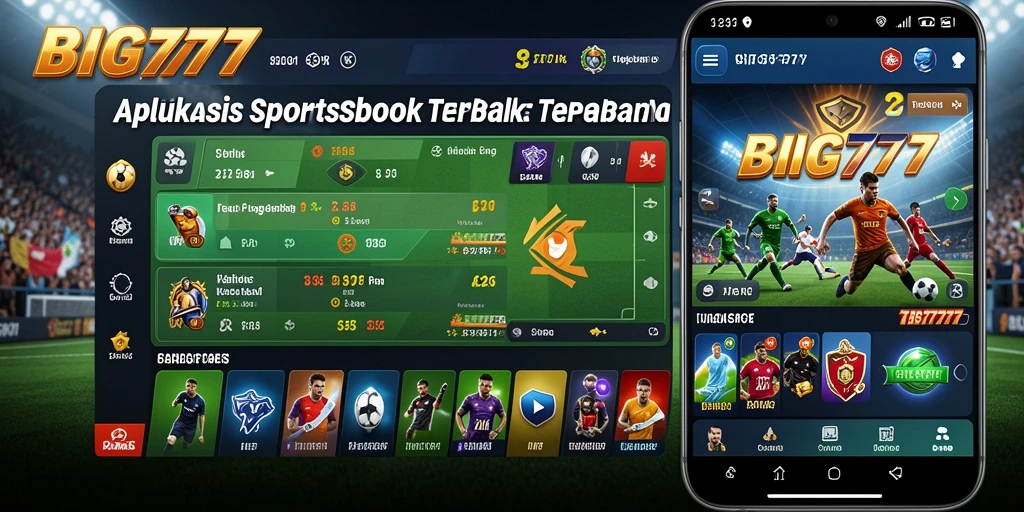 Tampilan gameplay Sportsbook yang menarik dan memperlihatkan taruhan live.