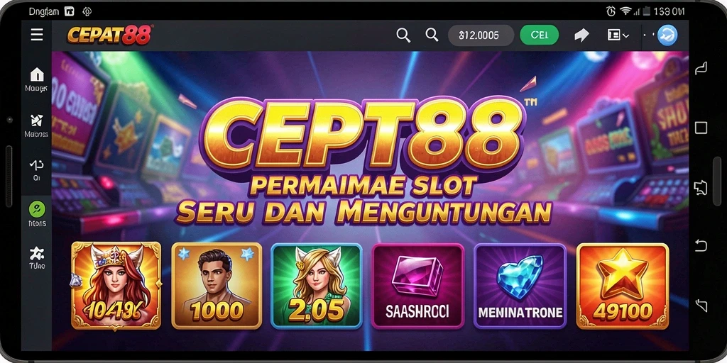 Screenshot tampilan gameplay Slot yang seru dan menarik.