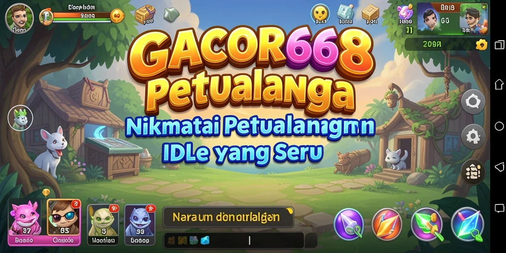 Screenshot gameplay menunjukkan karakter aktif dalam permainan Idle.