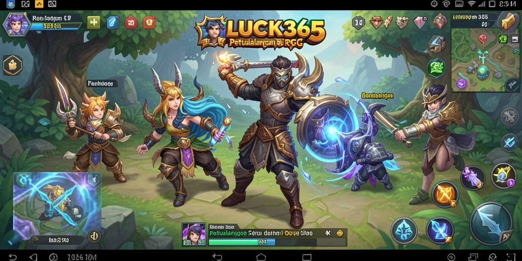 Tampilan gameplay LUCK365 yang memikat dan penuh aksi.