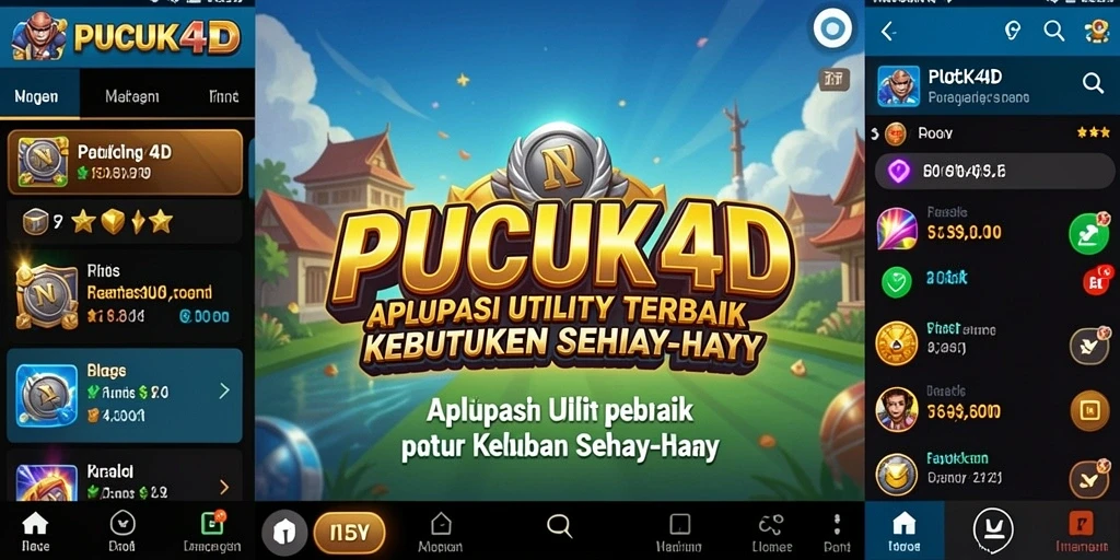 Tampilan antarmuka PUCUK4D yang intuitif dan mudah digunakan.