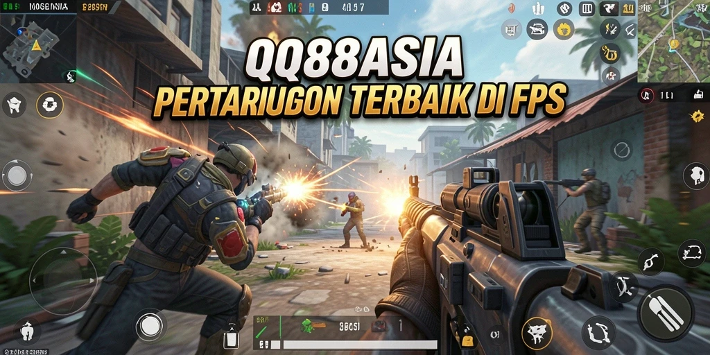 Tangkapan layar utama dari gameplay intens di QQ88ASIA.