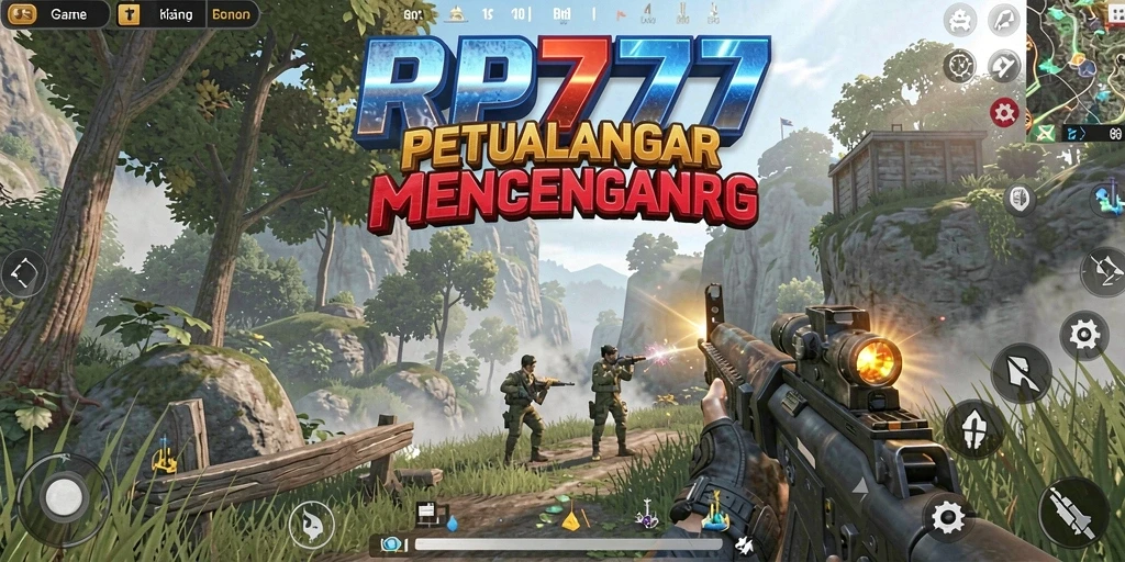Tampilan menarik dari gameplay intens RP777 yang menguji keterampilan menembak Anda.