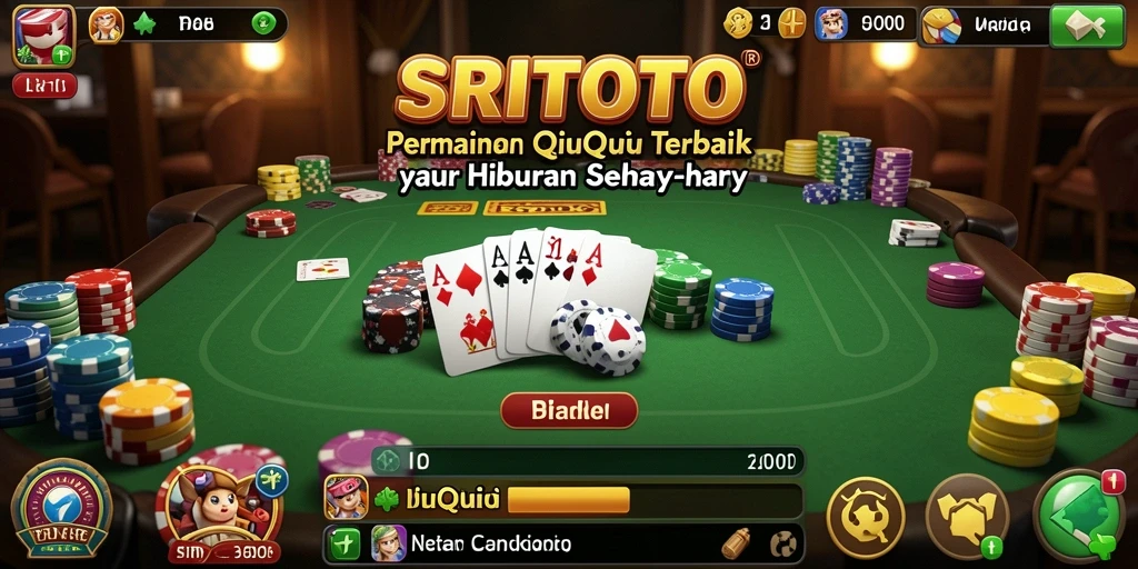 Tangkapan layar SRITOTO menampilkan gameplay QiuQiu yang dinamis dan seru.